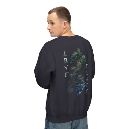 Unisex Lightweight Crewneck Sweatshirt - Dragon