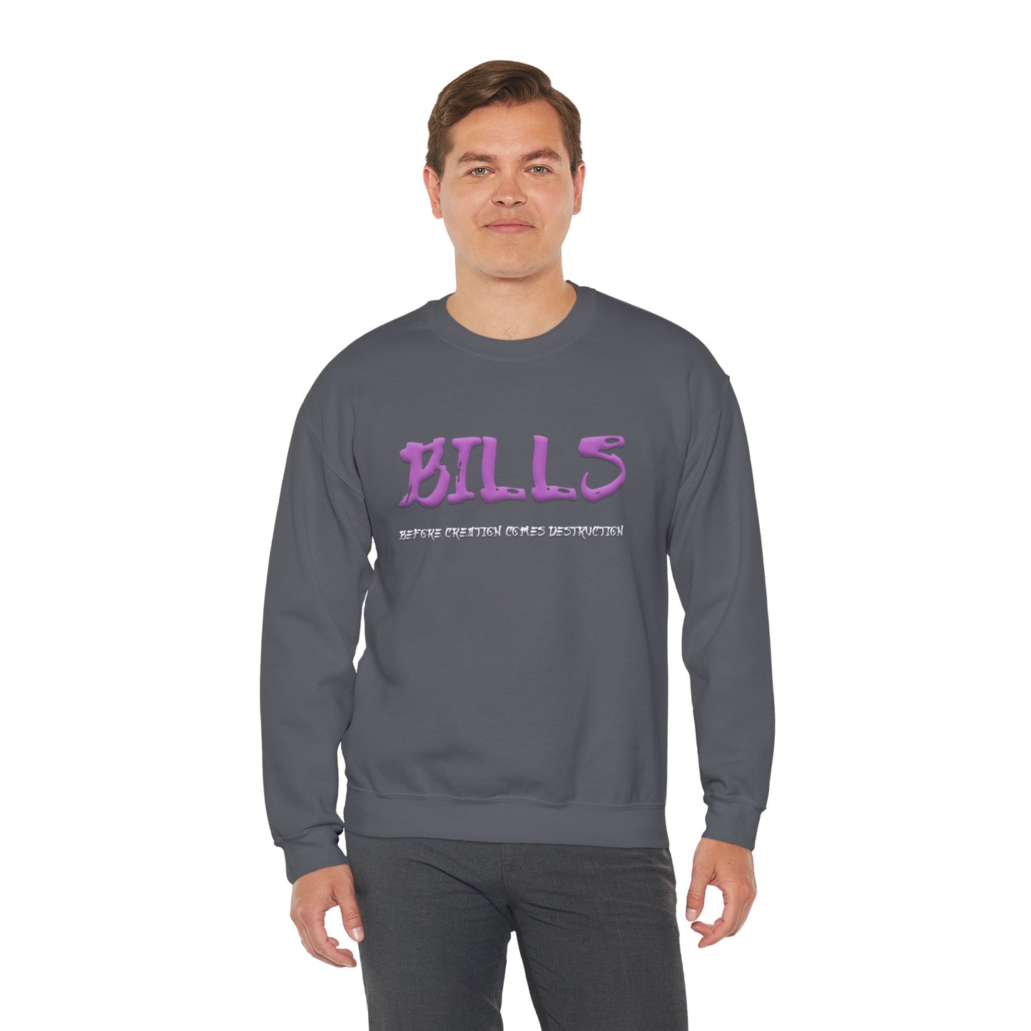 Unisex Heavy Blend™ Crewneck Sweatshirt - Bills