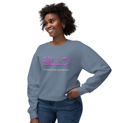 Unisex Lightweight Crewneck Sweatshirt - Bills