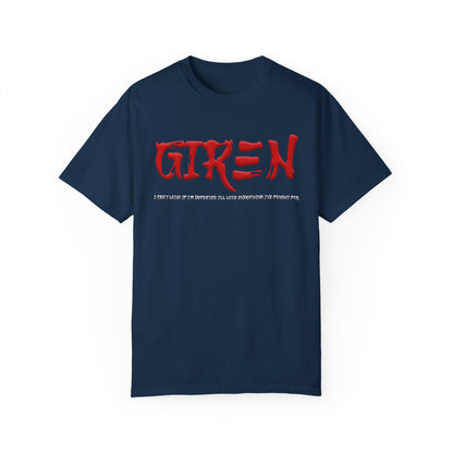 Unisex Garment-Dyed T-shirt - Giren