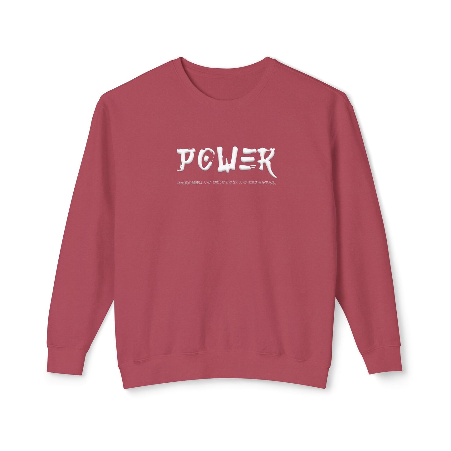 Unisex Lightweight Crewneck Sweatshirt - Samurai Jap