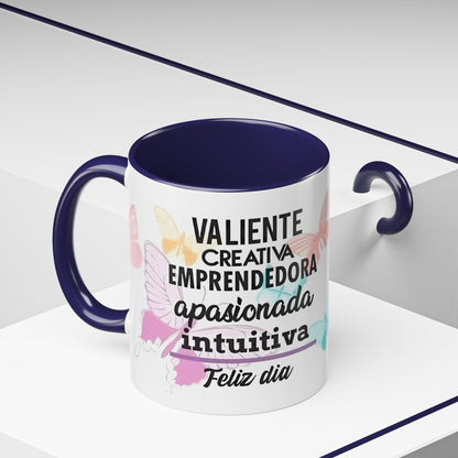 Mug de 11oz con mensajes personalizados - (PERSONALIZABLES)