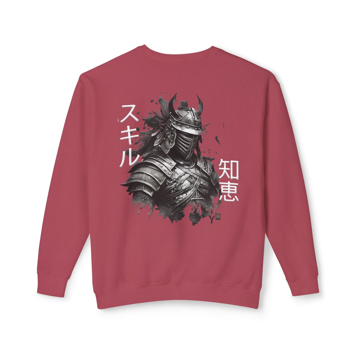 Unisex Lightweight Crewneck Sweatshirt - Samurai Jap