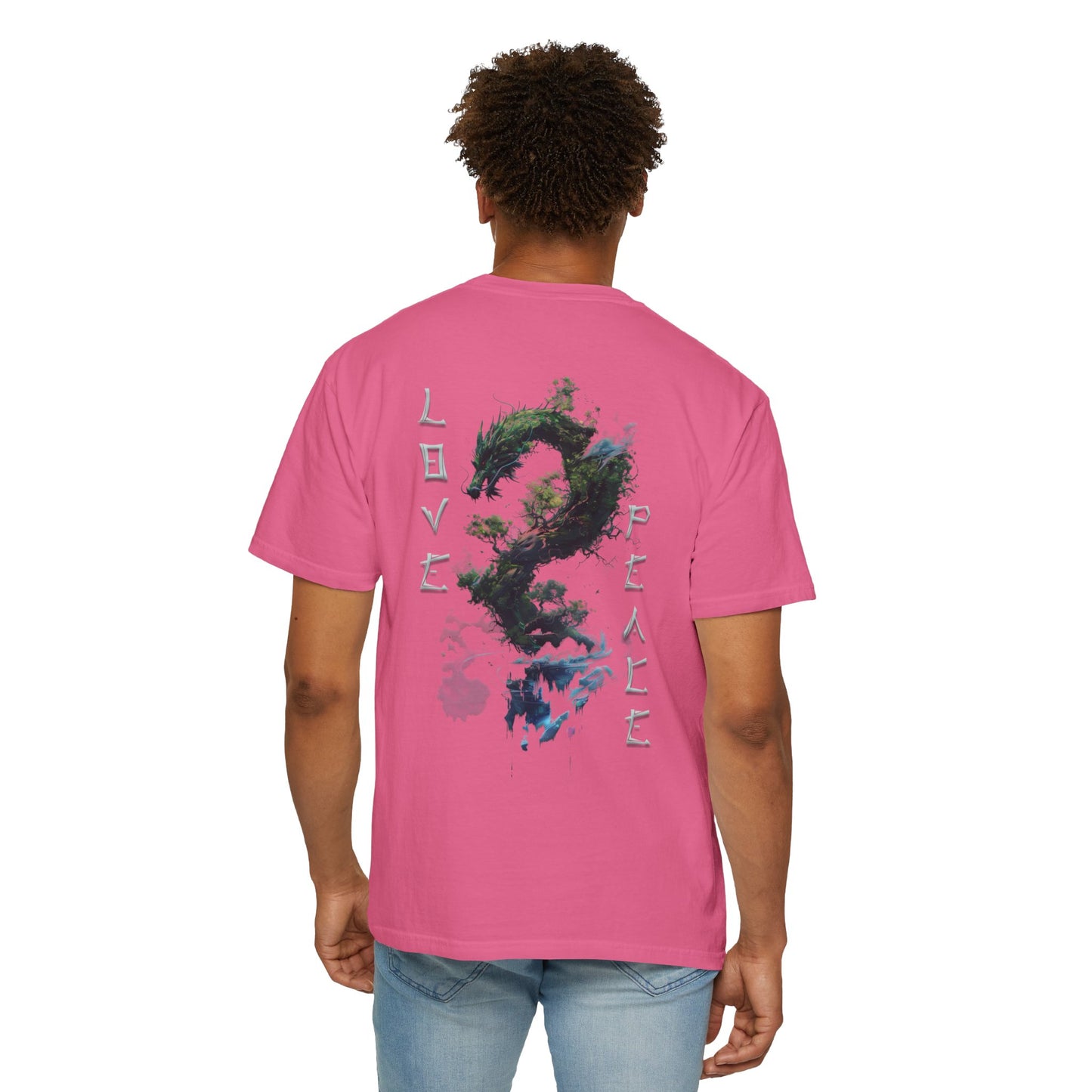 Unisex Garment-Dyed T-shirt - Dragon