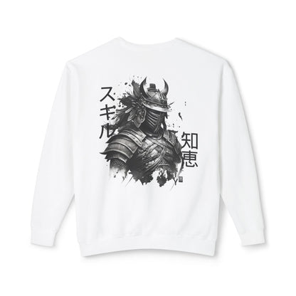 Unisex Lightweight Crewneck Sweatshirt - Samurai Jap