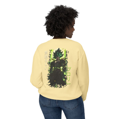 Unisex Lightweight Crewneck Sweatshirt - Broly