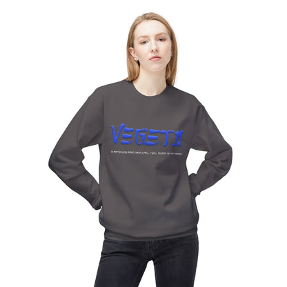 Unisex Midweight Softstyle Fleece Crewneck Sweatshirt - Vegeta