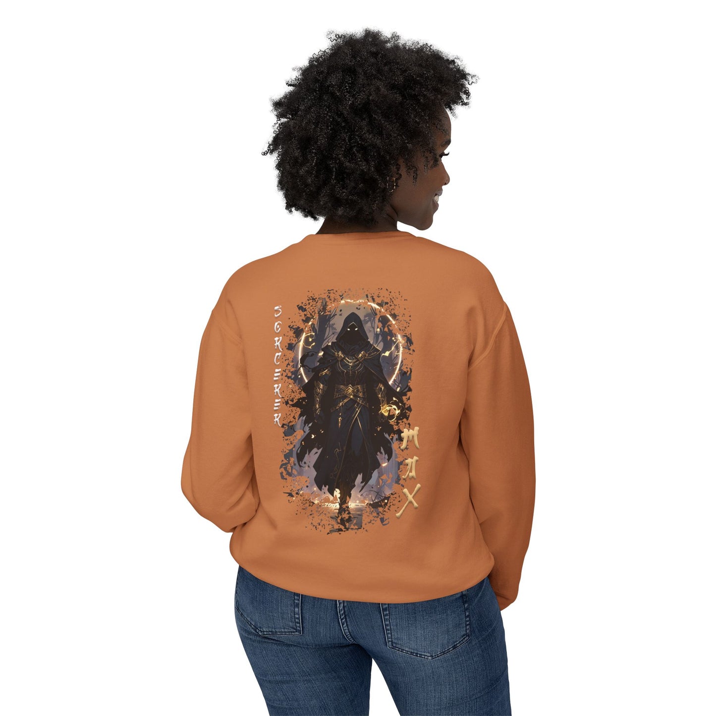 Unisex Lightweight Crewneck Sweatshirt - Sorcerer