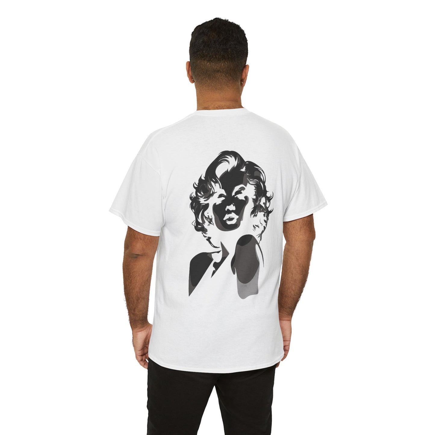 Unisex Heavy Cotton Tee - Marilyn Monroe
