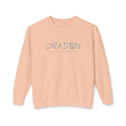 Unisex Lightweight Crewneck Sweatshirt - Dragon