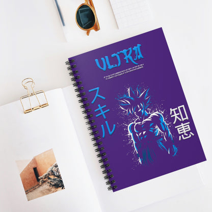 Spiral Notebook - Ruled Line - Purple