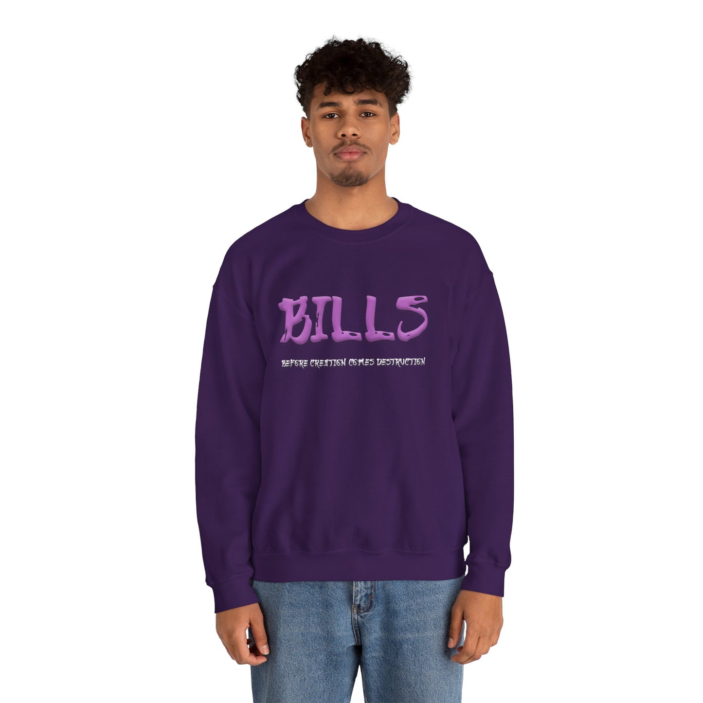 Unisex Heavy Blend™ Crewneck Sweatshirt - Bills
