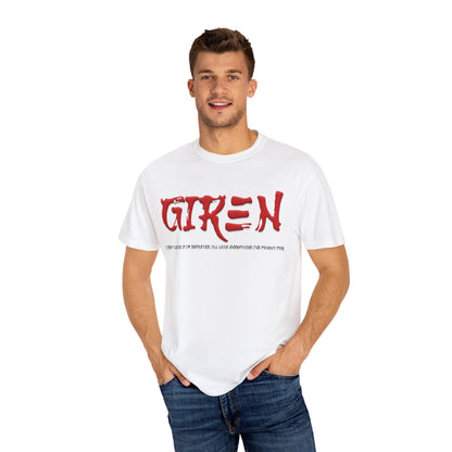 Unisex Garment-Dyed T-shirt - Giren
