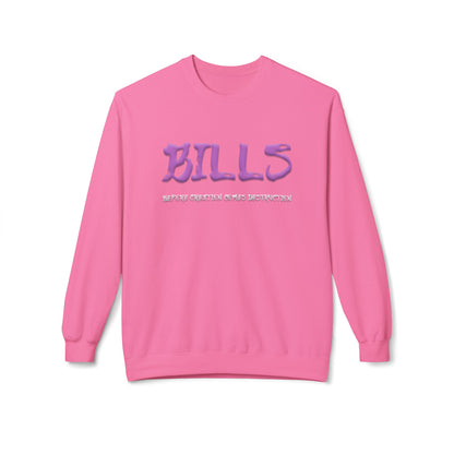 Unisex Midweight Softstyle Fleece Crewneck Sweatshirt - Bills