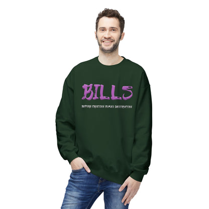 Unisex Midweight Softstyle Fleece Crewneck Sweatshirt - Bills