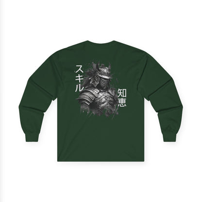 Unisex Ultra Cotton Long Sleeve Tee - Samurai Jap