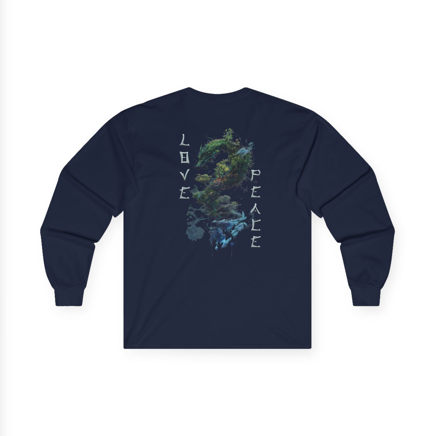 Unisex Ultra Cotton Long Sleeve Tee - Dragon