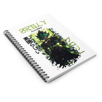 Spiral Notebook - Ruled Line - Broly