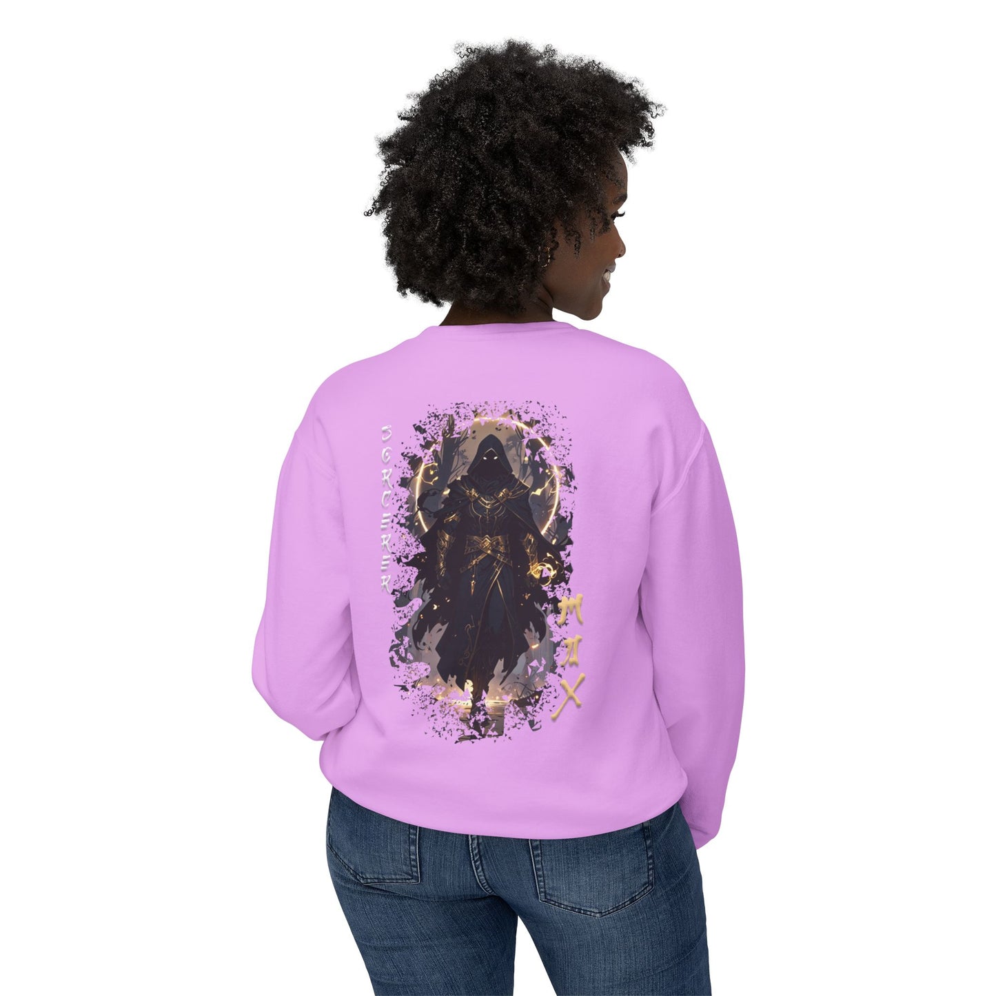 Unisex Lightweight Crewneck Sweatshirt - Sorcerer