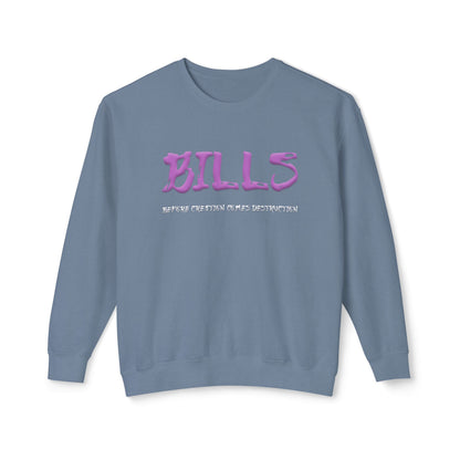 Unisex Lightweight Crewneck Sweatshirt - Bills