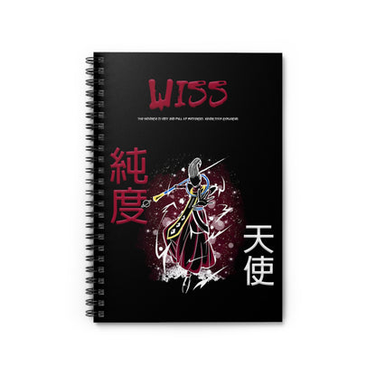 Spiral Notebook - Ruled Line - Wiss Black
