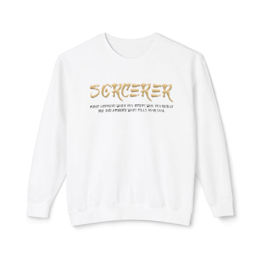 Unisex Lightweight Crewneck Sweatshirt - Sorcerer