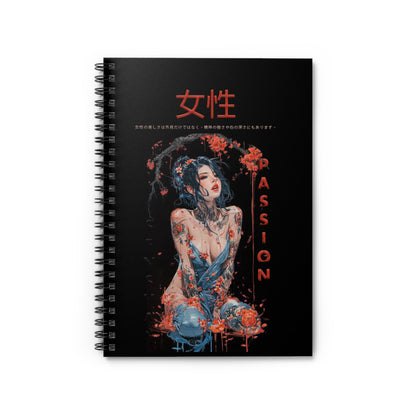 Spiral Notebook - Ruled Line - Women