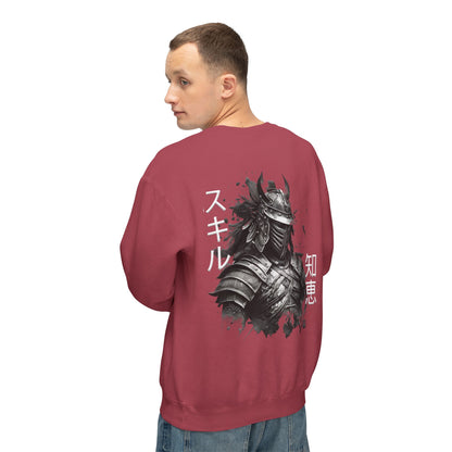 Unisex Lightweight Crewneck Sweatshirt - Samurai Jap