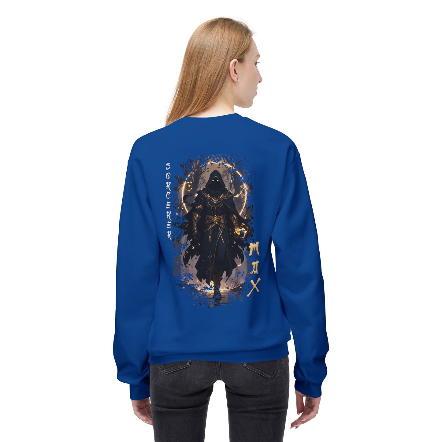 Unisex Midweight Softstyle Fleece Crewneck Sweatshirt - Sorcerer