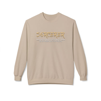 Unisex Midweight Softstyle Fleece Crewneck Sweatshirt - Sorcerer
