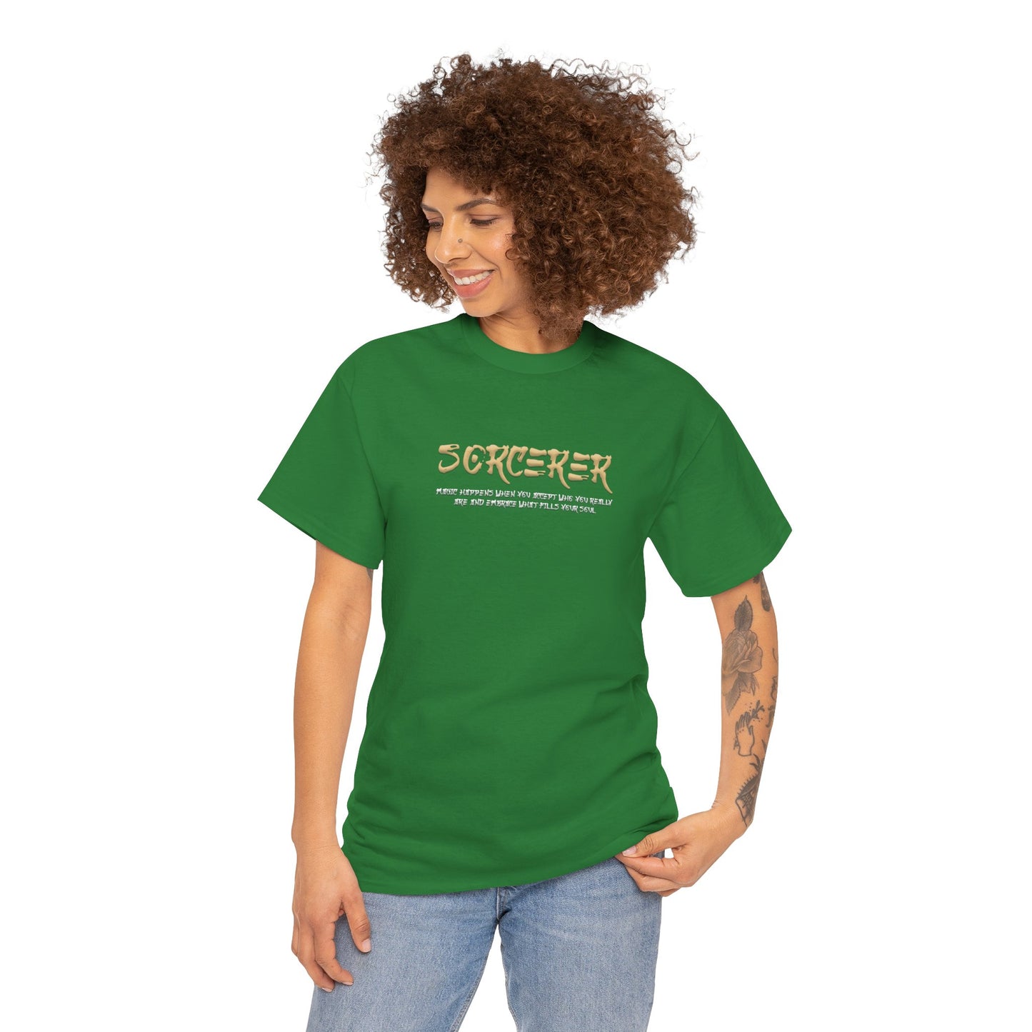 Unisex Heavy Cotton Tee - Sorcerer