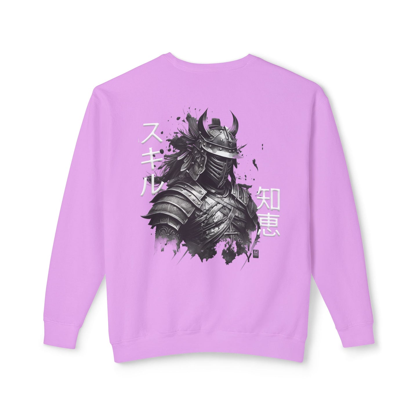Unisex Lightweight Crewneck Sweatshirt - Samurai Jap
