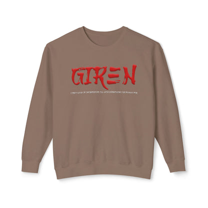 Unisex Lightweight Crewneck Sweatshirt - Giren