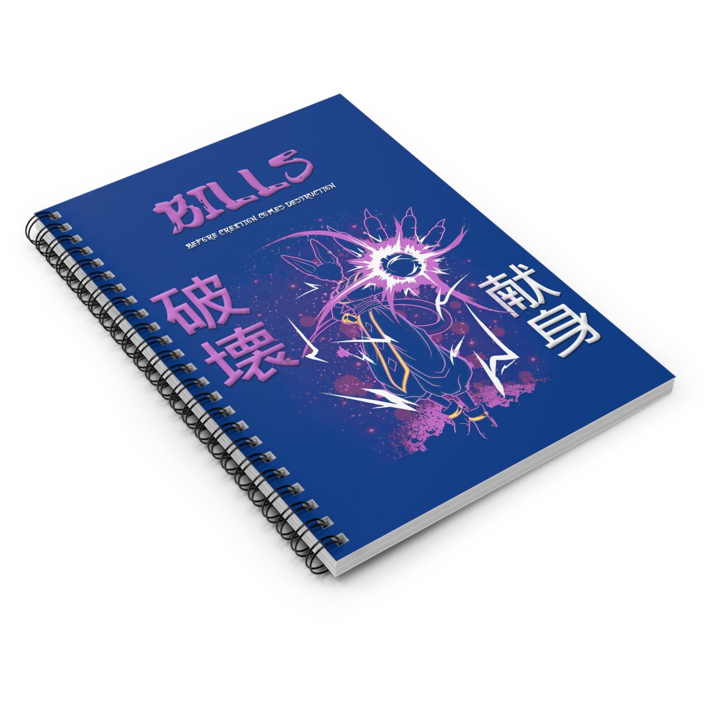 Spiral Notebook - Ruled Line - Bills Blue