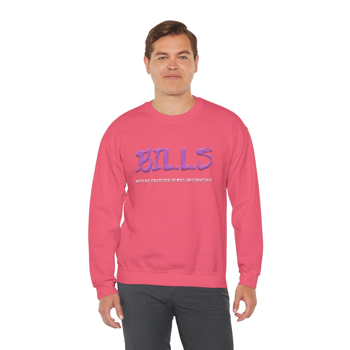 Unisex Heavy Blend™ Crewneck Sweatshirt - Bills