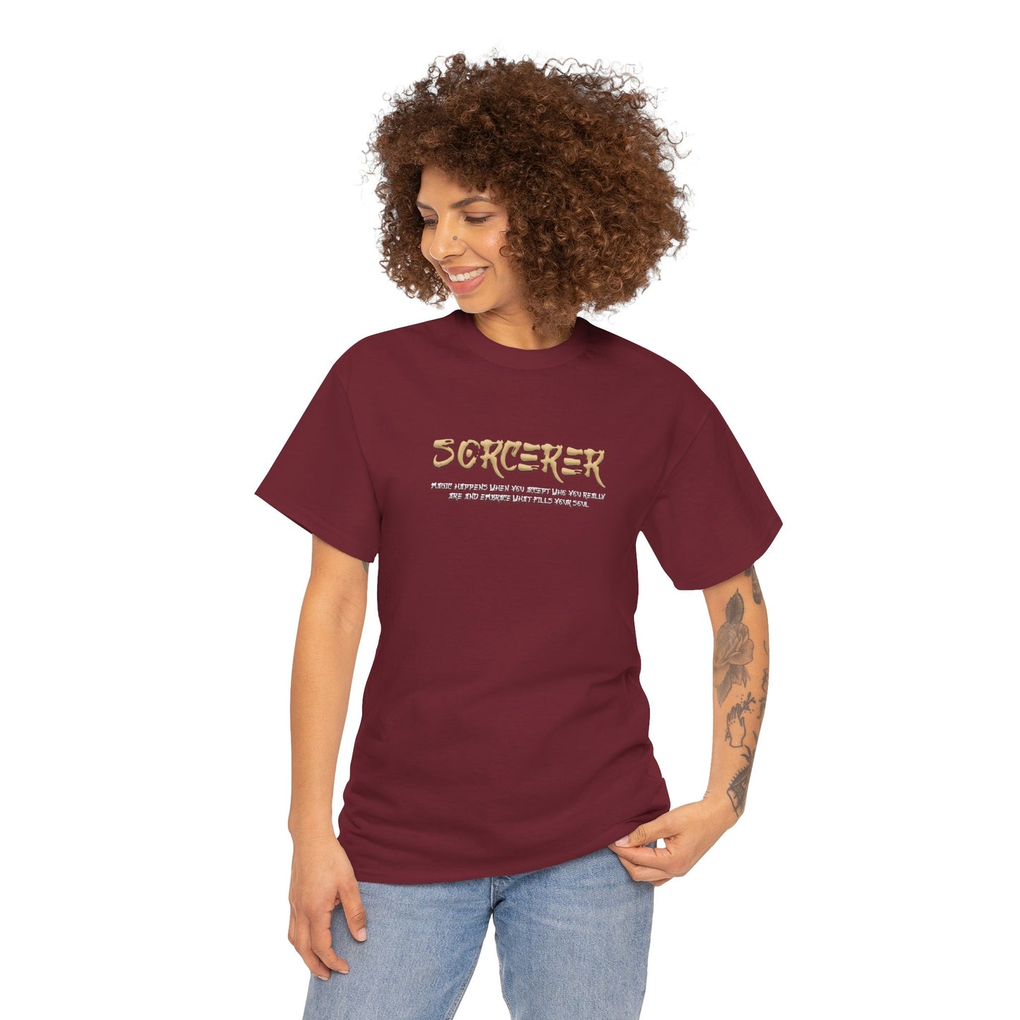 Unisex Heavy Cotton Tee - Sorcerer
