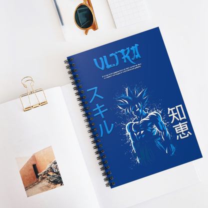 Spiral Notebook - Ruled Line - Ultra Blue