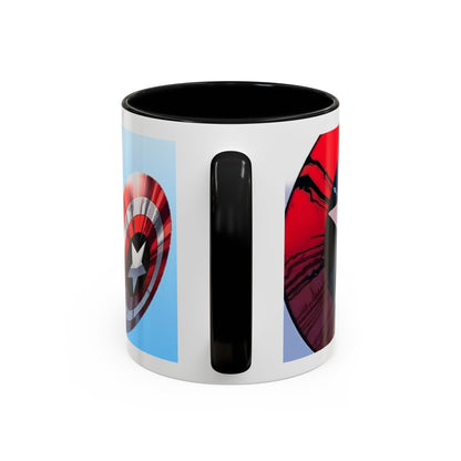 Mug de 11oz con estilos de tus superheroes- (PERSONALIZABLES)