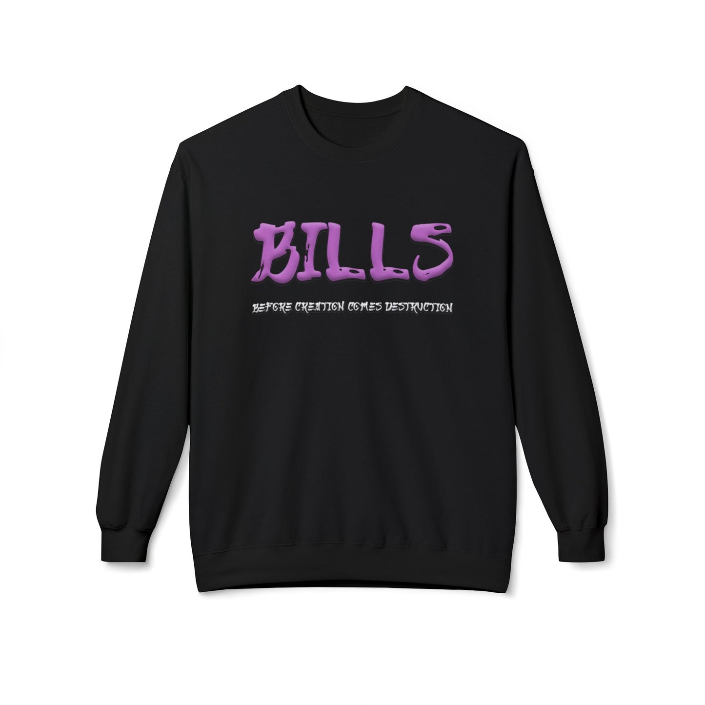 Unisex Midweight Softstyle Fleece Crewneck Sweatshirt - Bills