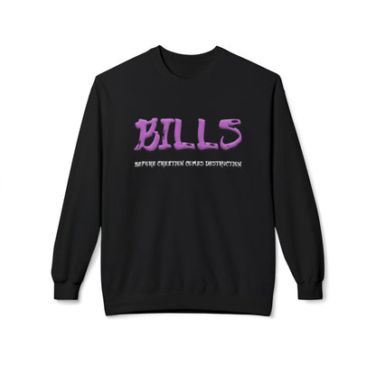 Unisex Midweight Softstyle Fleece Crewneck Sweatshirt - Bills