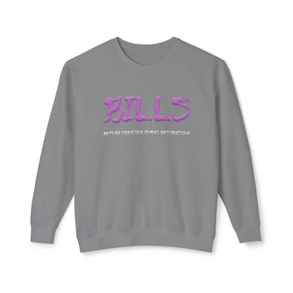 Unisex Lightweight Crewneck Sweatshirt - Bills