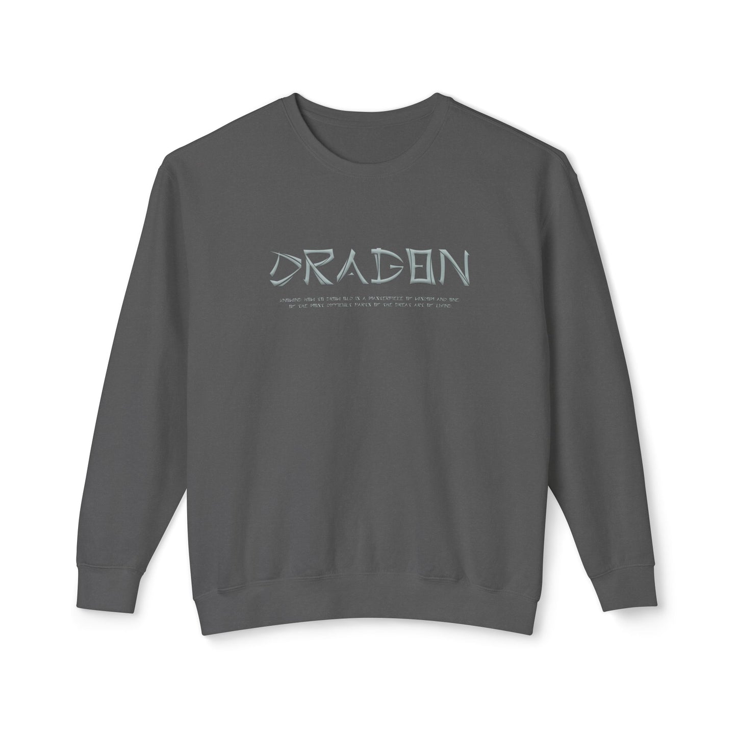 Unisex Lightweight Crewneck Sweatshirt - Dragon