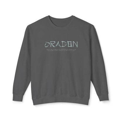 Unisex Lightweight Crewneck Sweatshirt - Dragon