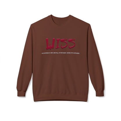 Unisex Midweight Softstyle Fleece Crewneck Sweatshirt - Wiss