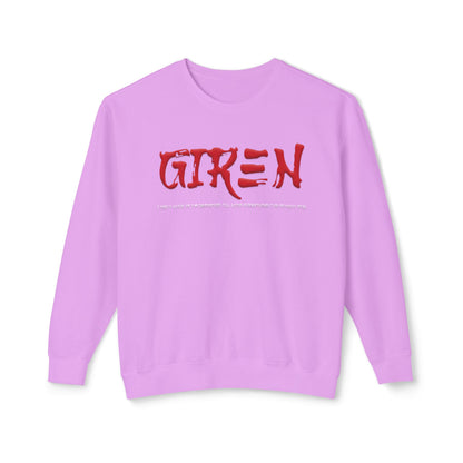 Unisex Lightweight Crewneck Sweatshirt - Giren