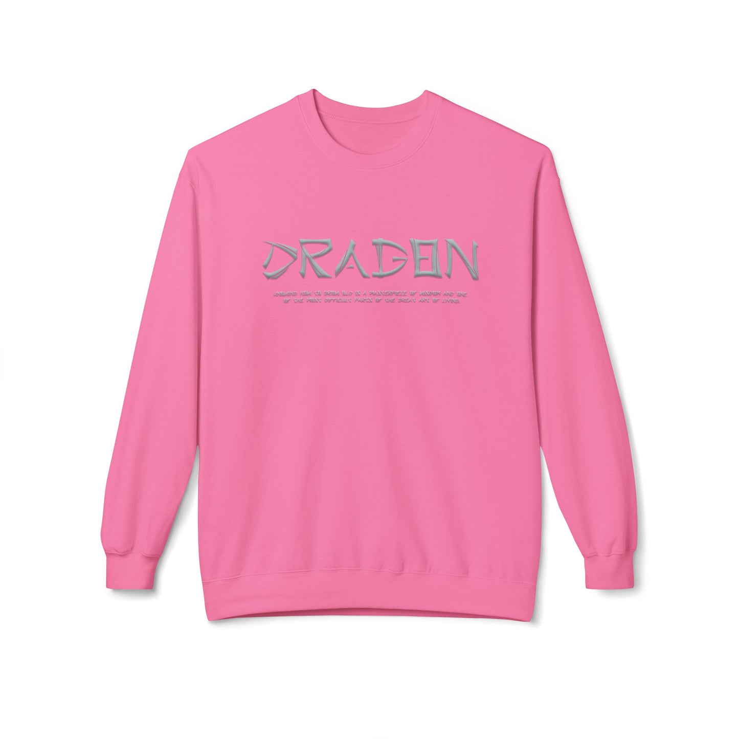Unisex Midweight Softstyle Fleece Crewneck Sweatshirt - Dragon