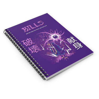 Spiral Notebook - Ruled Line - Bills Purple