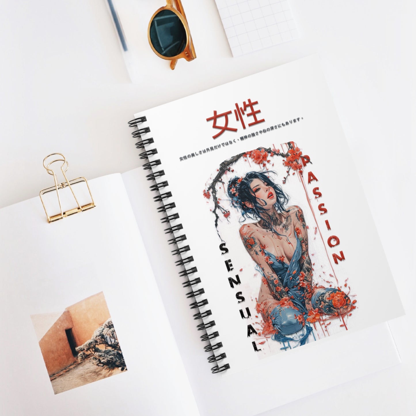 Spiral Notebook - Ruled Line - Women