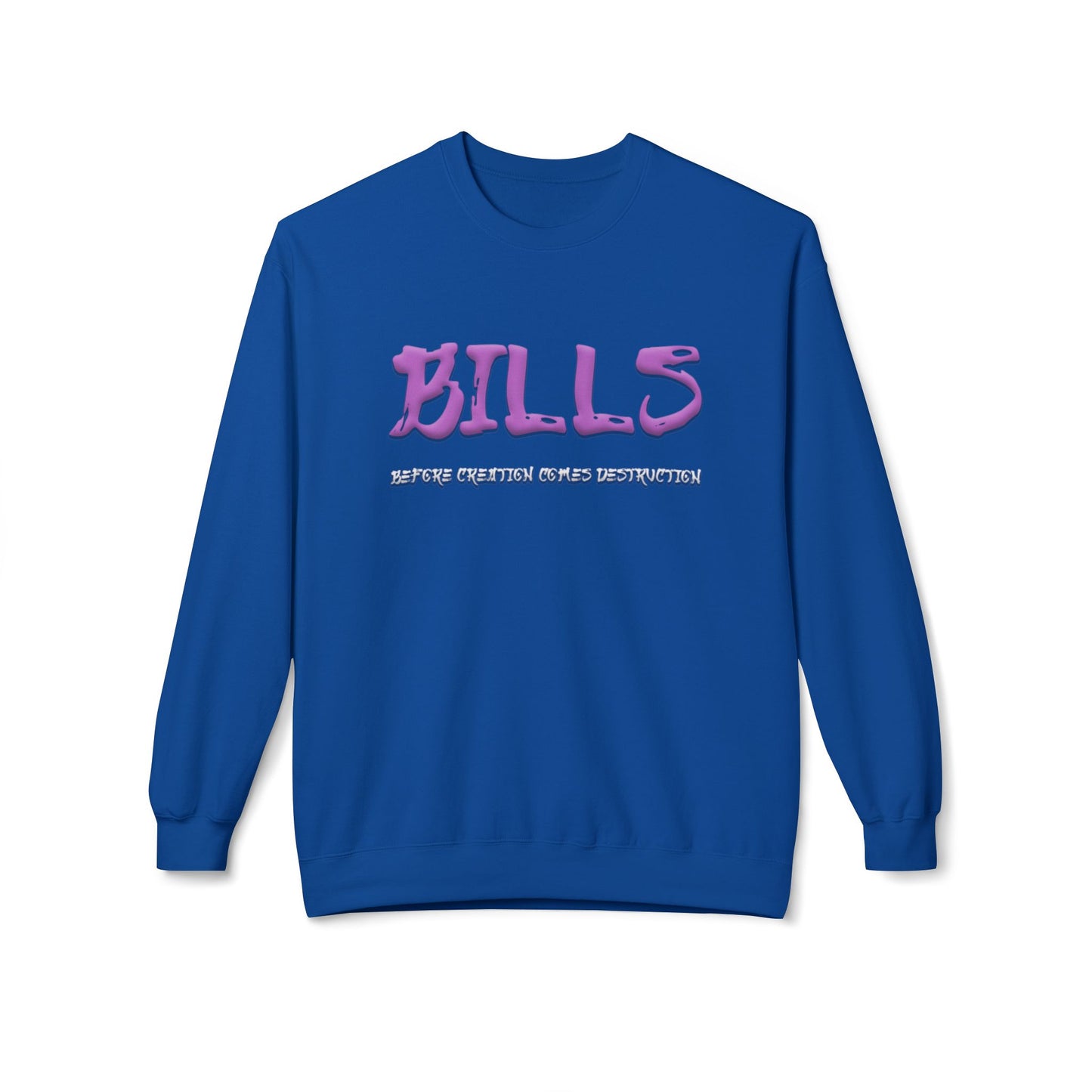 Unisex Midweight Softstyle Fleece Crewneck Sweatshirt - Bills