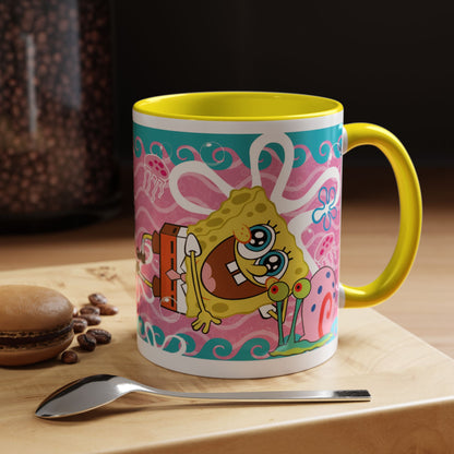 Mug de 11oz con estilos de tus personajes animados - (PERSONALIZABLES)